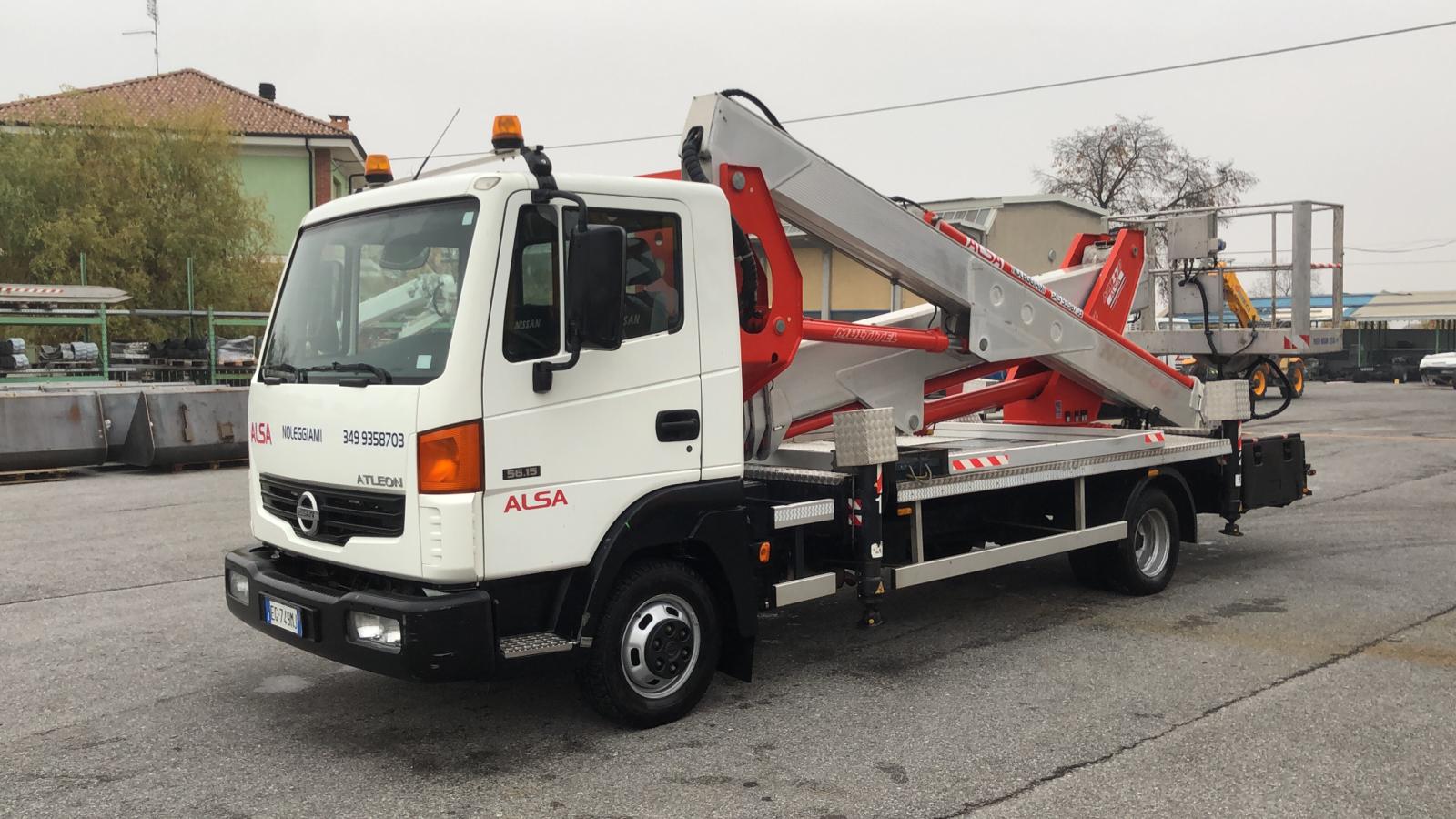 Piattaforma Autocarrata MULTITEL MX270 pat C