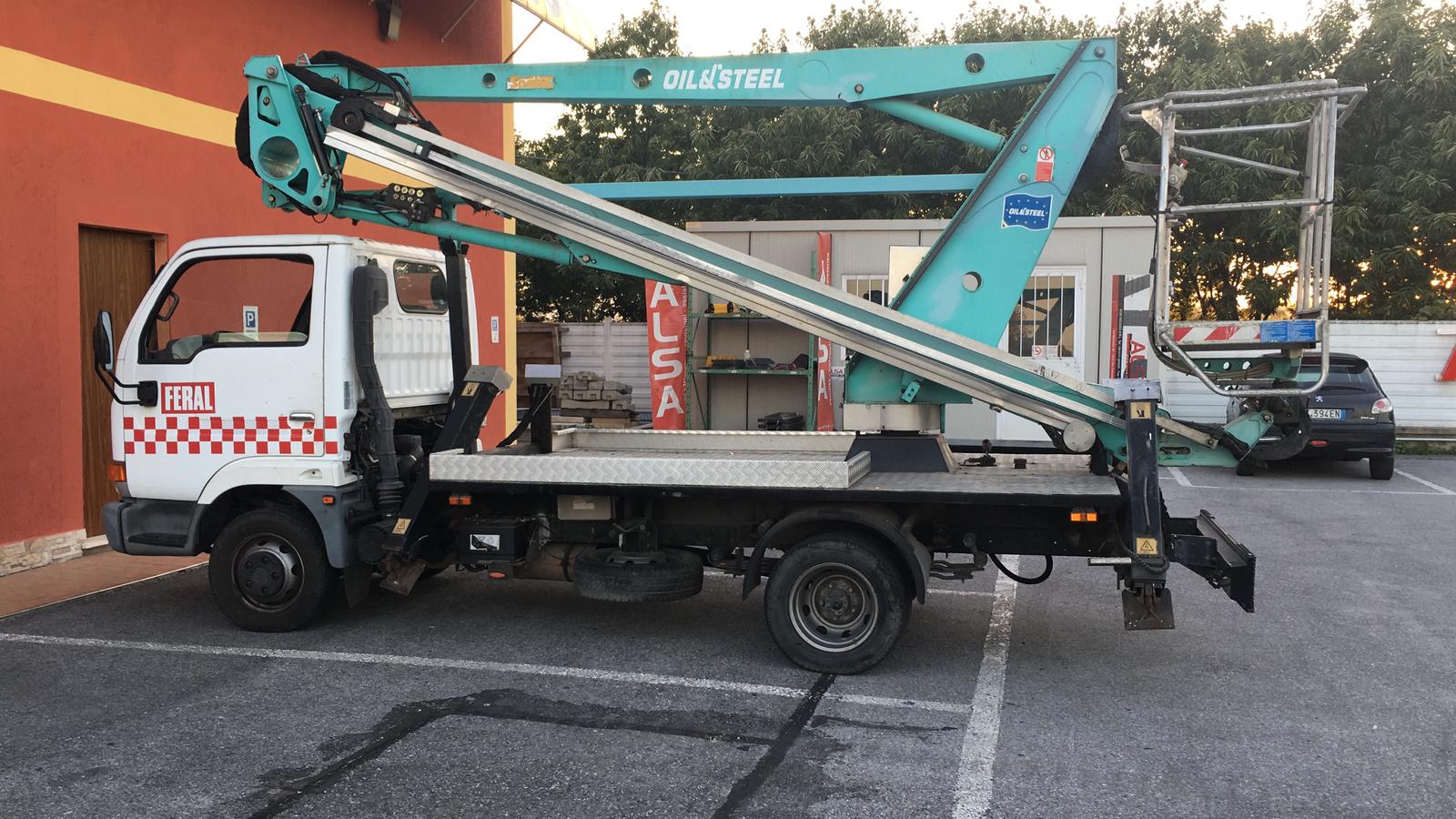 PIATTAFORMA AUTOCARRATA OIL STEEL 2112