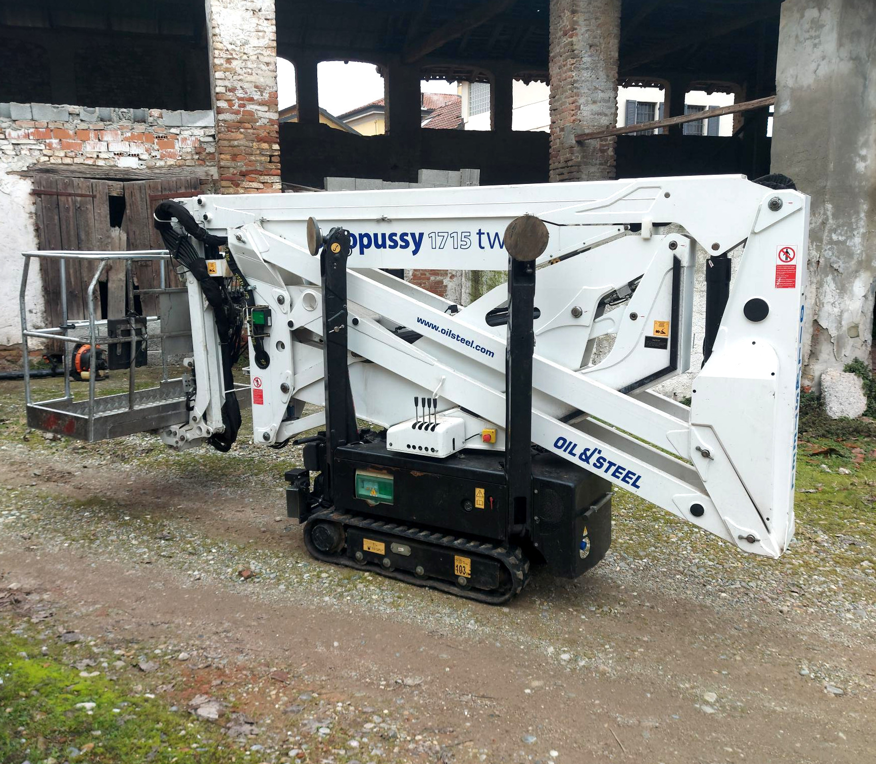 Piattaforma ragno Oil Steel 17.15 TWIN