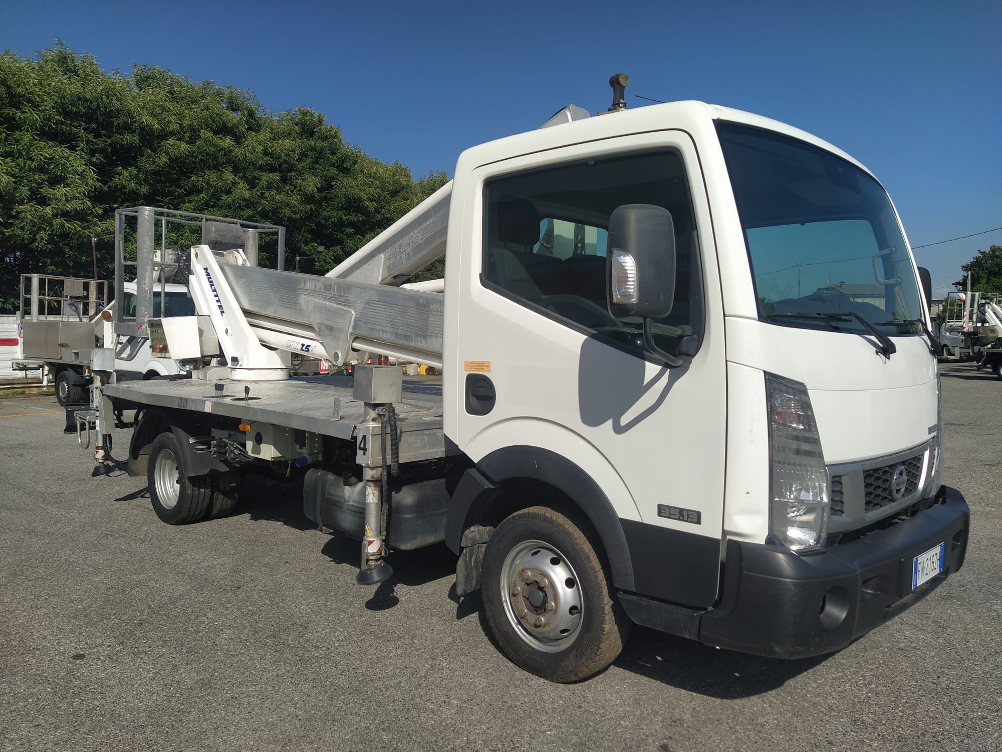 Piattaforma autocarrata MULTITEL MX250 2018