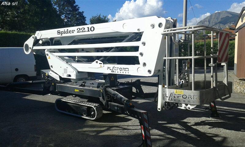 ragno cingolato usato Platform Basket Spider 22.10