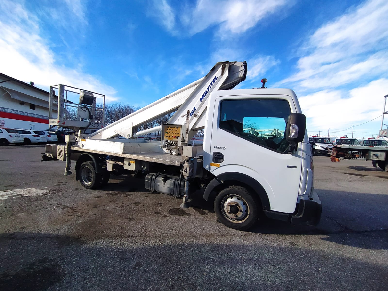 Piattaforma Autocarrata MULTITEL MT182 EX