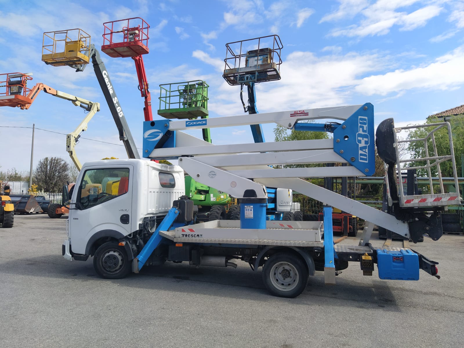 Piattaforma Autocarrata SOCAGE DA320