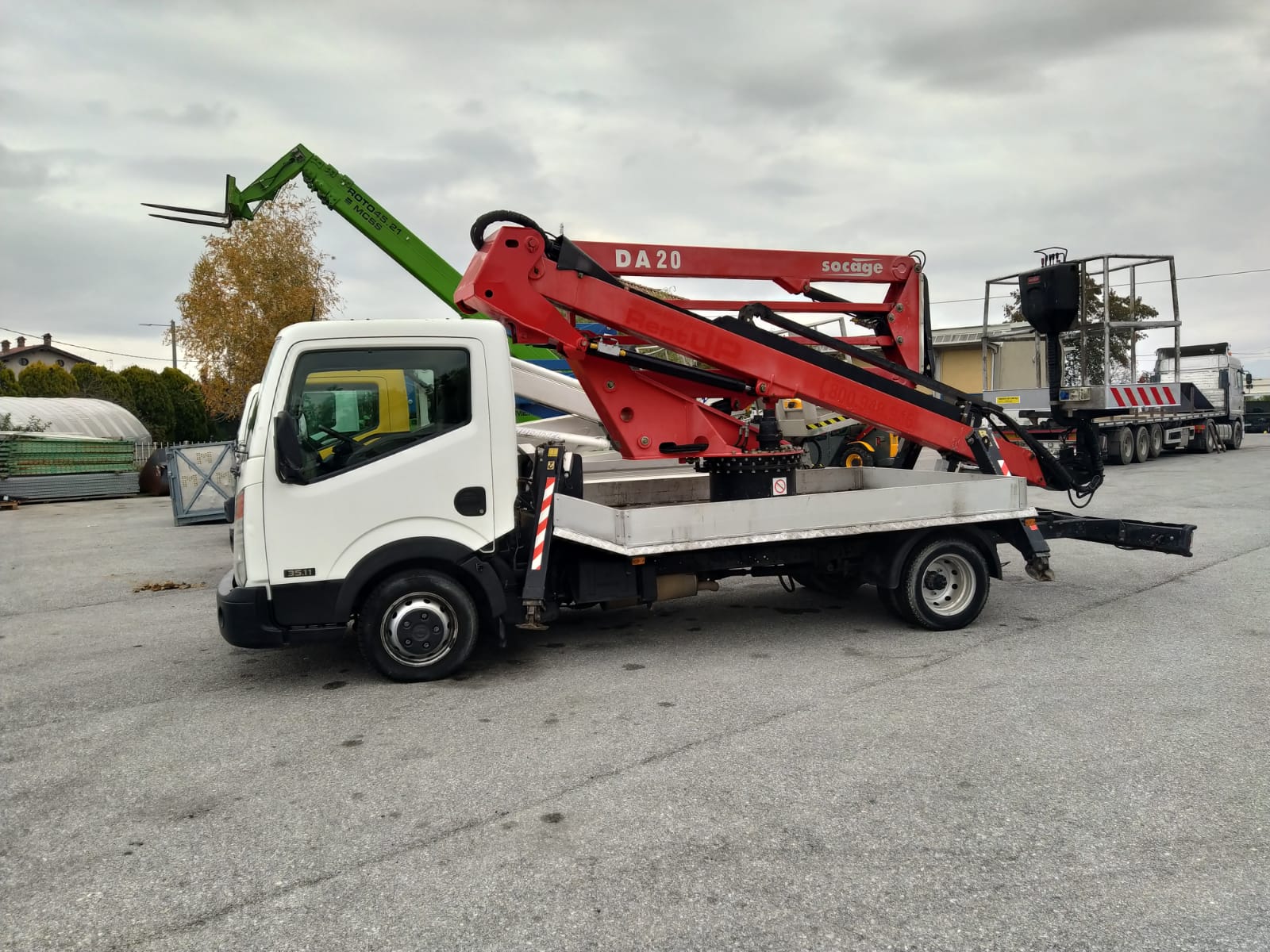 Piattaforma Autocarrata SOCAGE DA 20