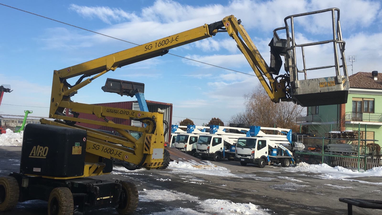 Semovente elettrico AIRO SG1600 18m