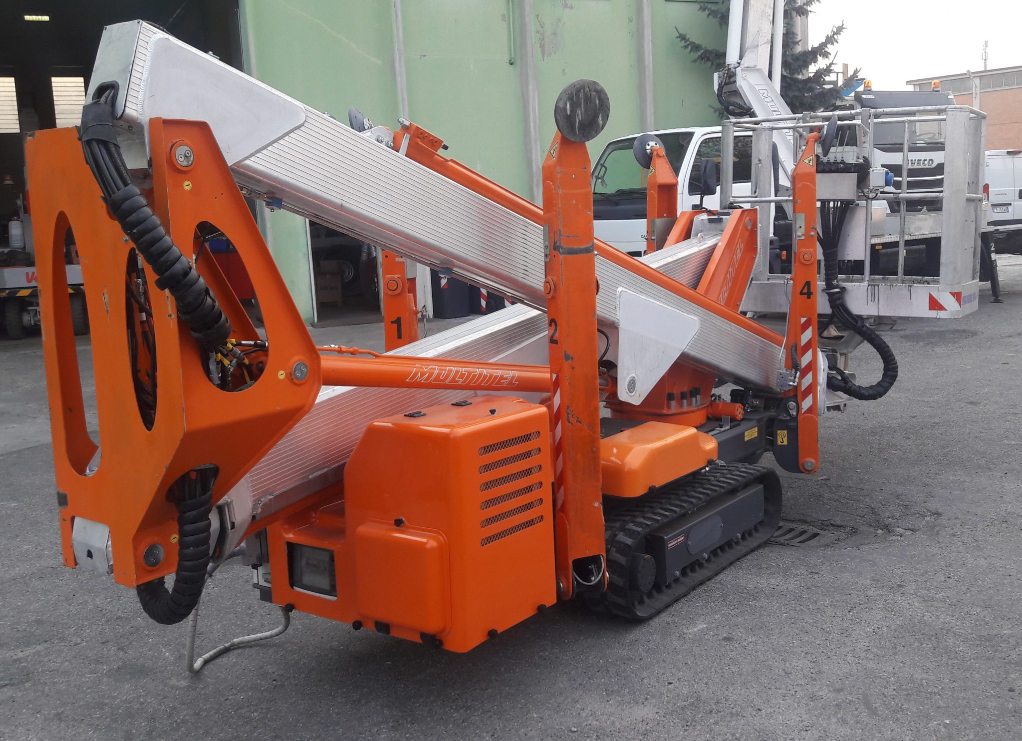 PIATTAFORMA RAGNO MULTITEL SHX190, 2012