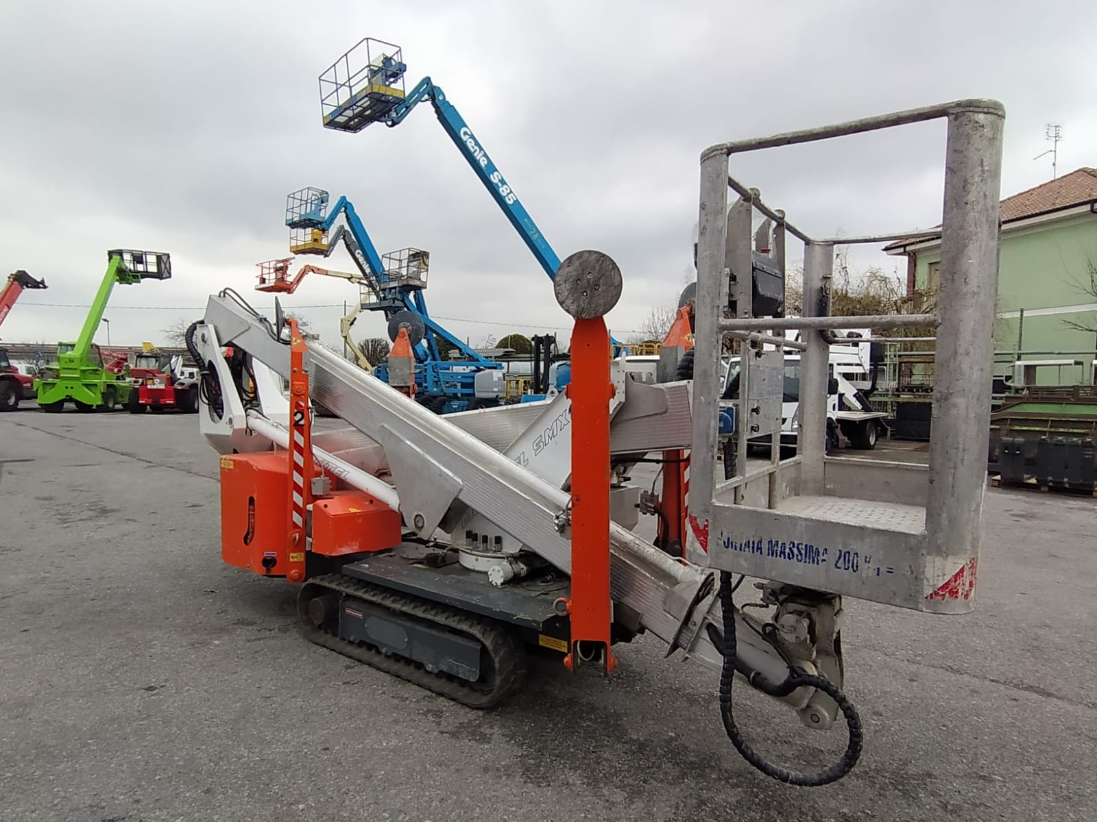 Piattaforma ragno cingolata MULTITEL SMX170
