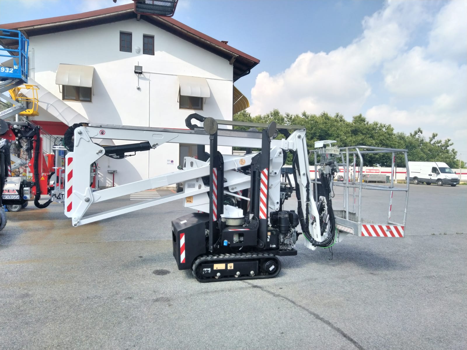 Piattaforma ragno Oil Steel 14.12 twin