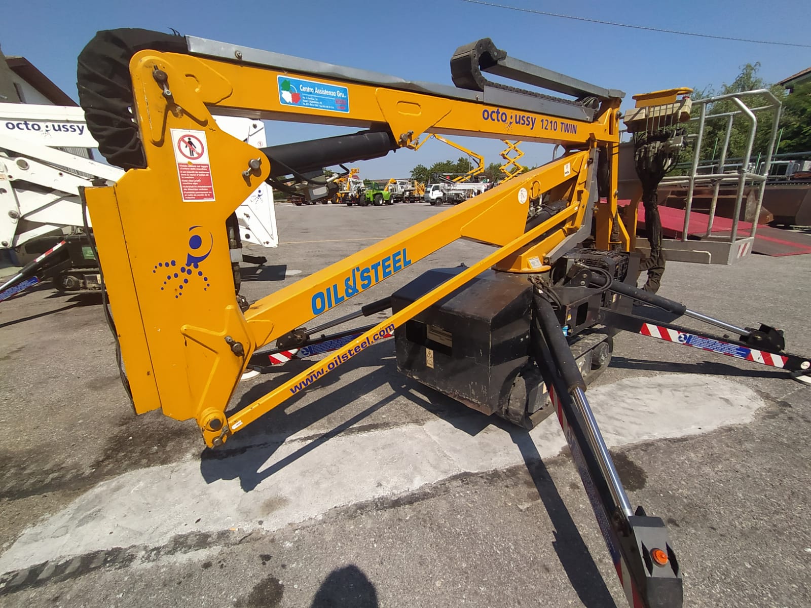Piattaforma ragno OIL&STEEL 12.10 TWIN