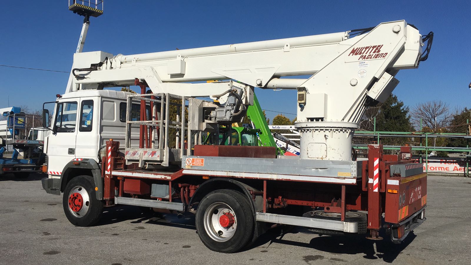 PIATTAFORMA AUTOCARRATA MULTITEL J328.300 ALU