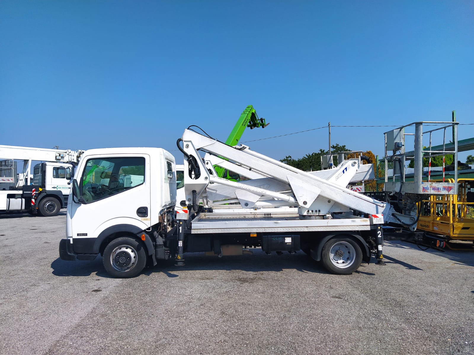Piattaforma Autocarrata Multitel MX170
