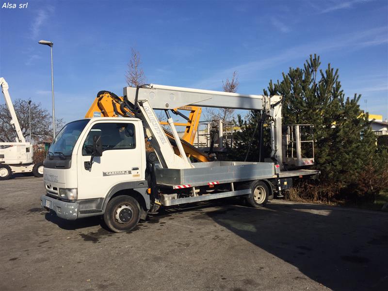 piattaforma autocarrata usata Multitel MJ190