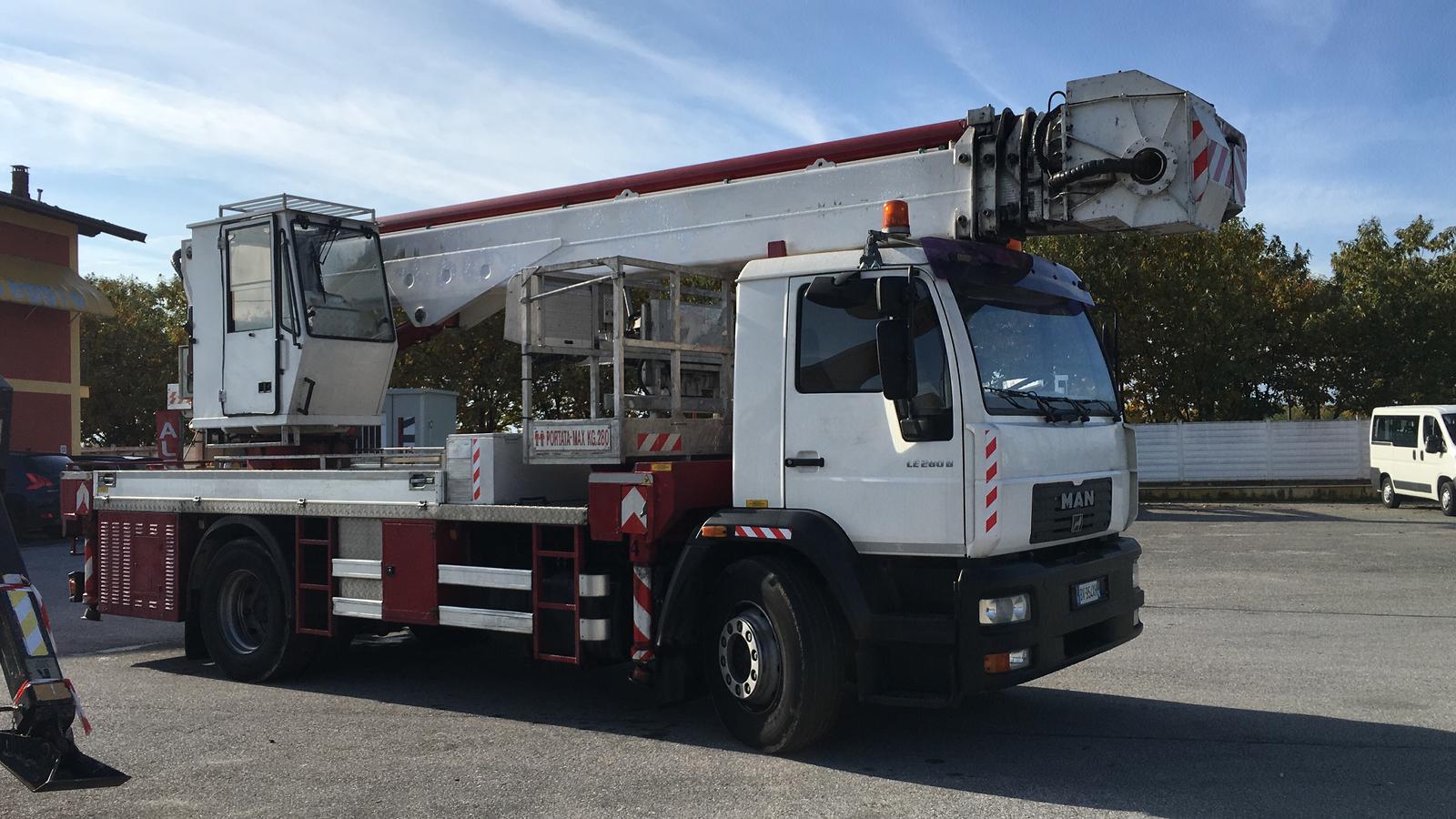 PIATTAFORMA AUTOCARRATA MULTITEL J335 ALU