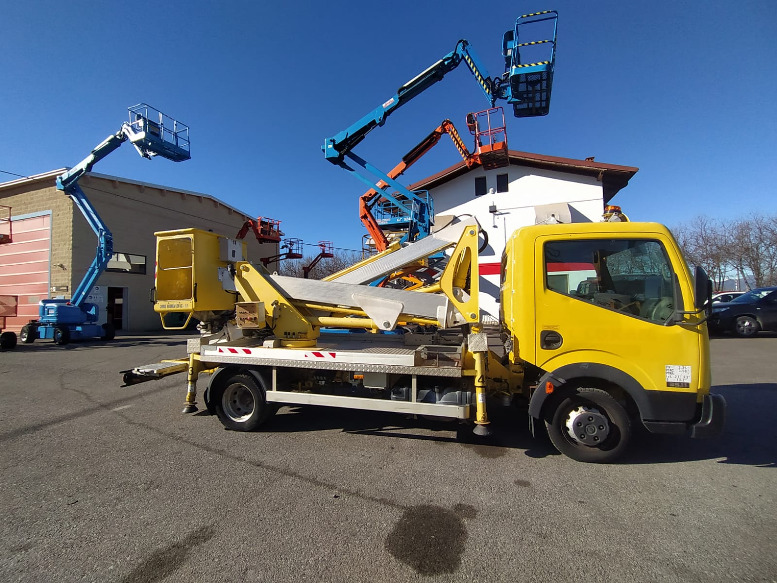 Piattaforma Autocarrata MULTITEL MX170 2011