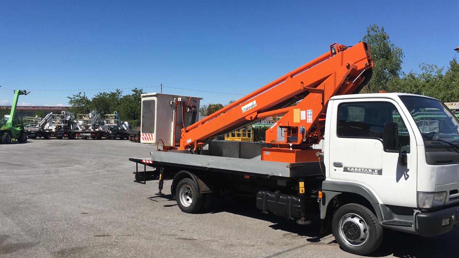PIATTAFORMA AUTOCARRATA TELESCOPICA COLOMBO 17