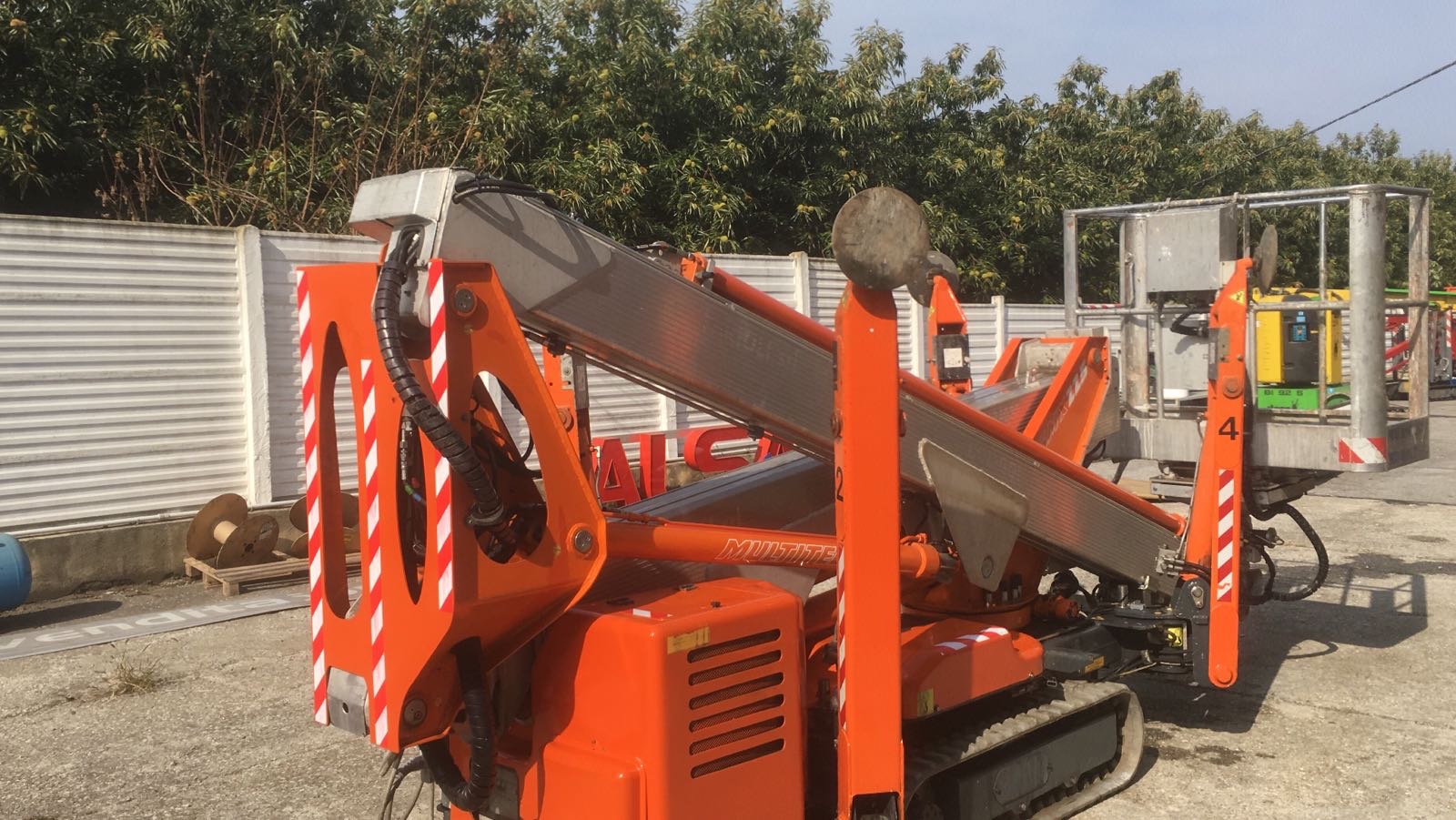 Piattaforma ragno Multitel 225,  2011