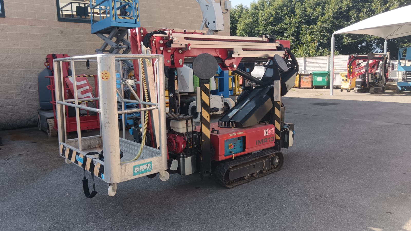 Piattaforma ragno IMER 13 2016