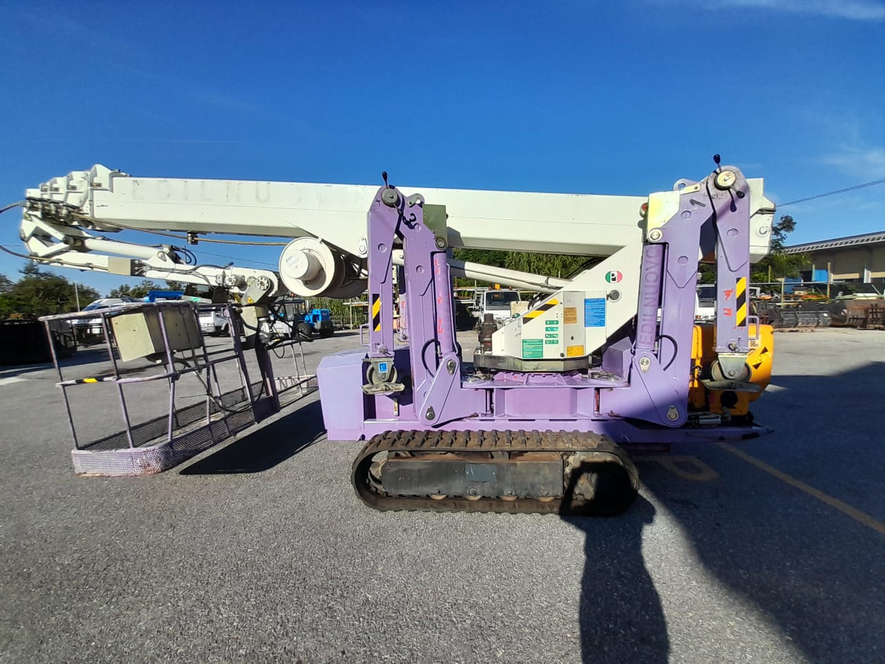 Piattaforma ragno Palazzani TSJ30