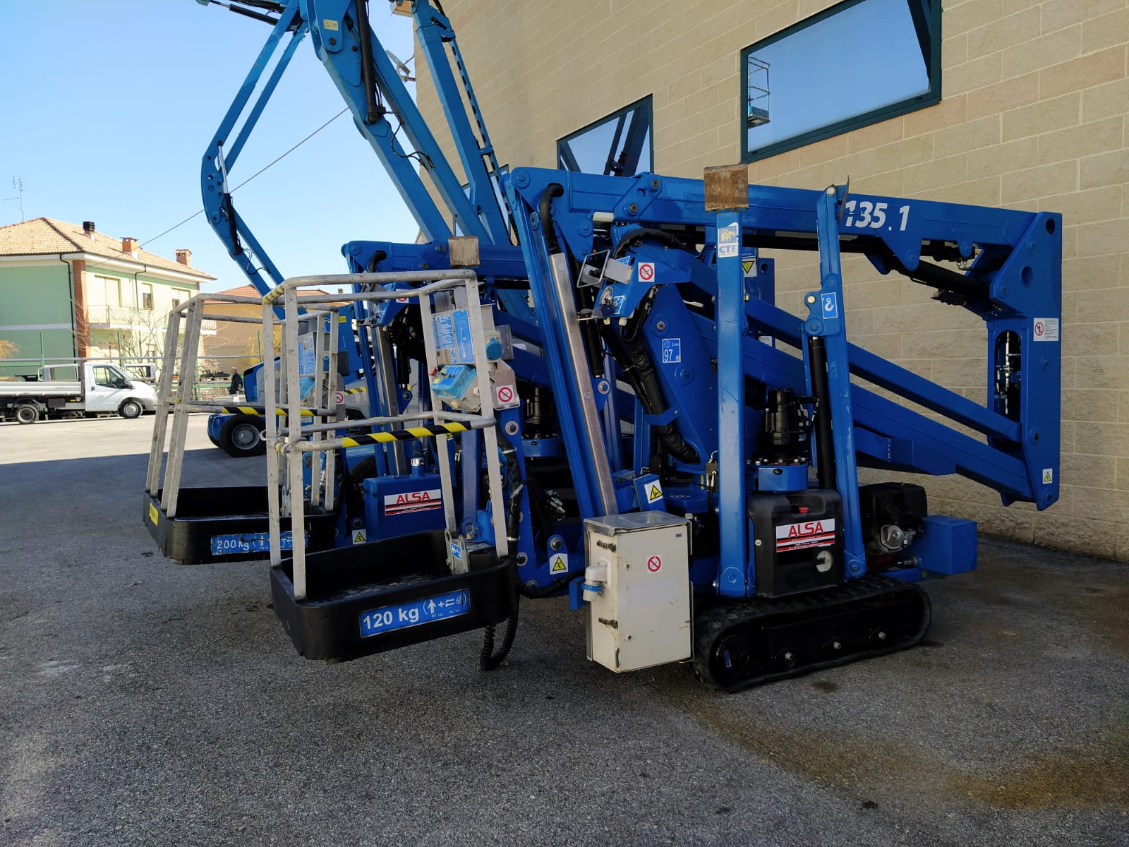 Piattaforma ragno CTE TRACCESS 135