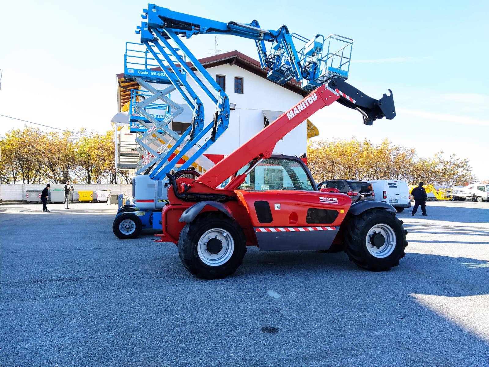 Sollevatore Telescopico Manitou 628