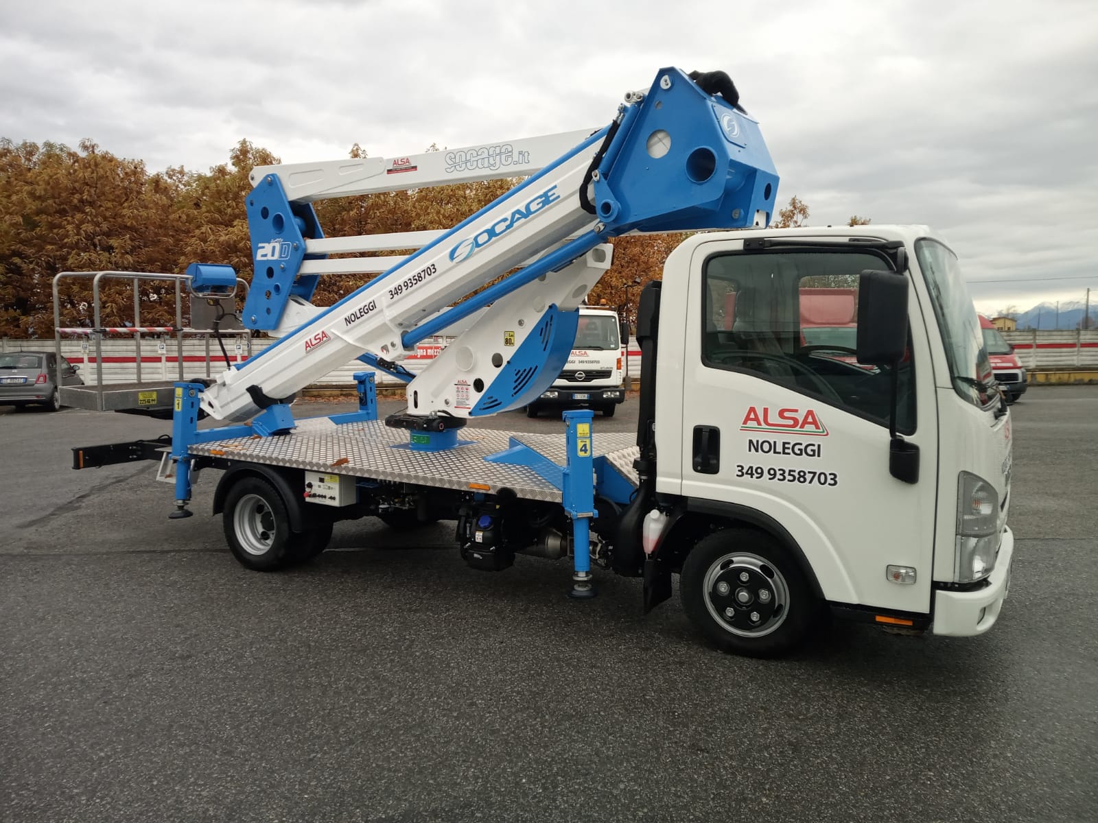 PIATTAFORME AUTOCARRATE 20 M