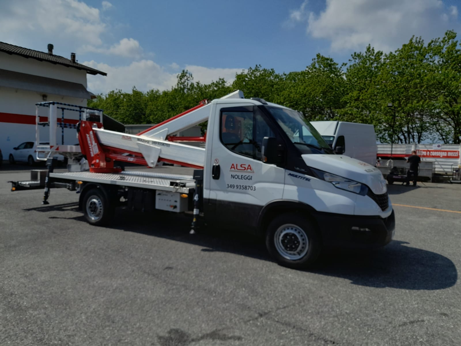 Piattaforma Autocarrata Multitel Pagliero MXE 200