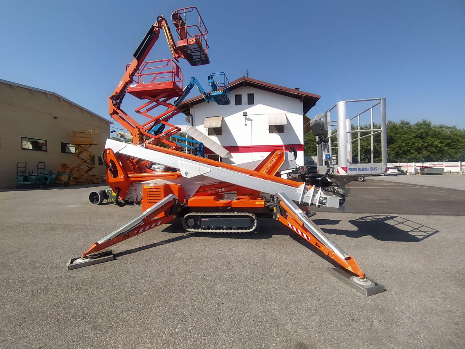 Piattaforma Ragno MULTITEL SMX250 2015