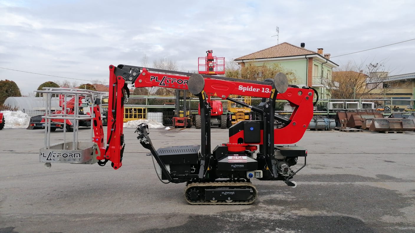 Piattaforma ragno cingolata Platform Basket 13.65 2014