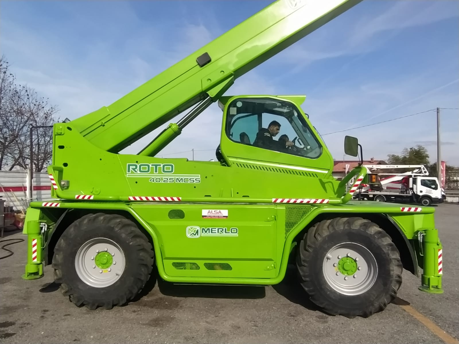 Sollevatore telescopico ROTO Merlo 40.25 MCSS