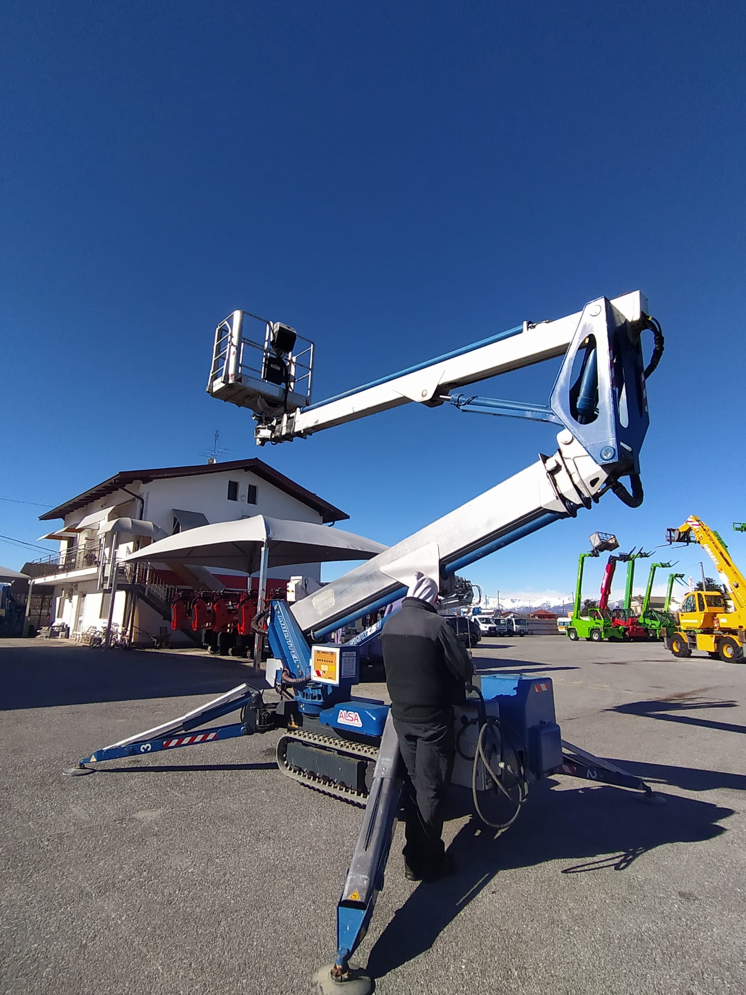 Piattaforma ragno MULTITEL SMX250