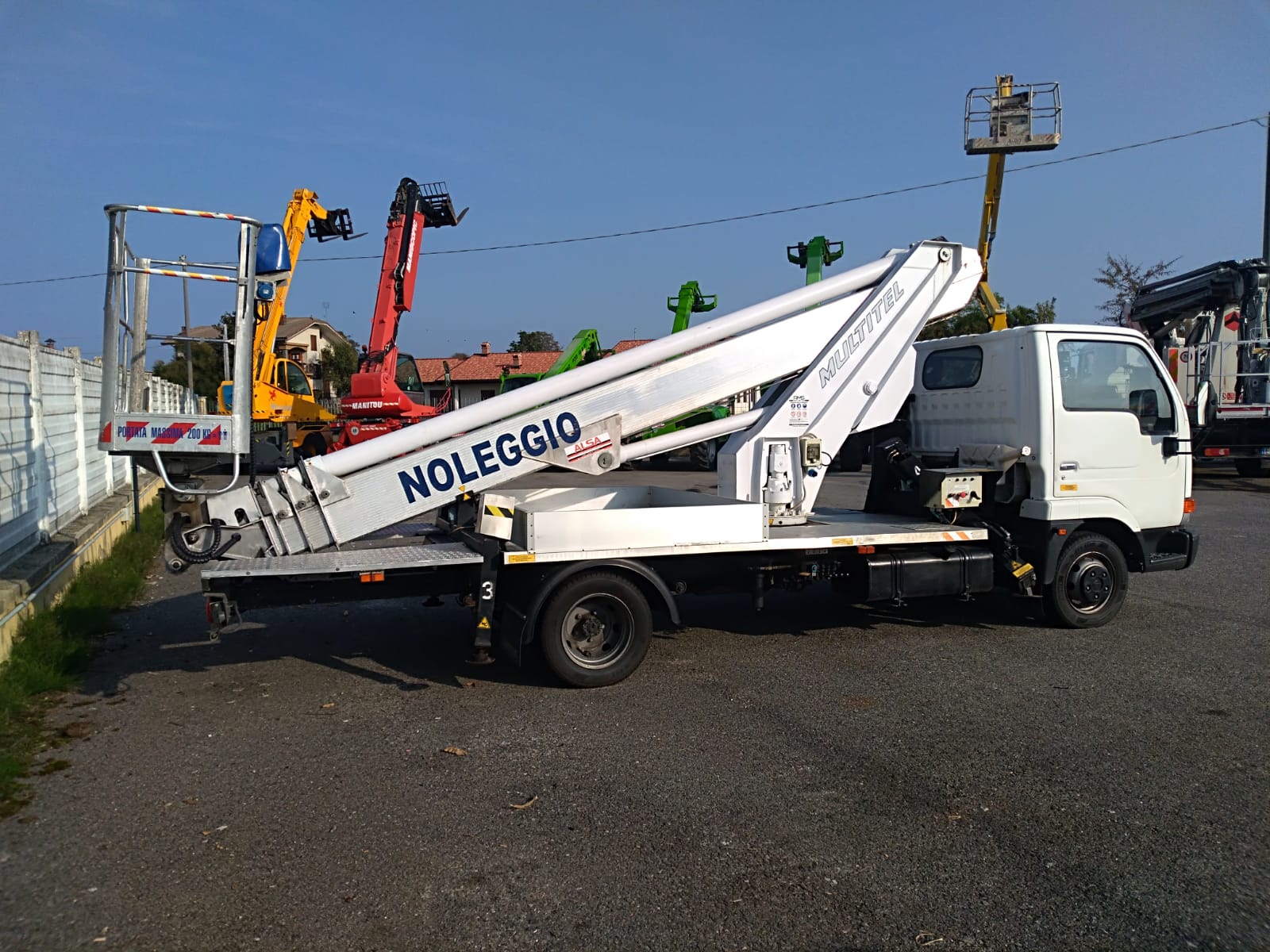 Piattaforma Autocarrata Multitel Pagliero ALU 22