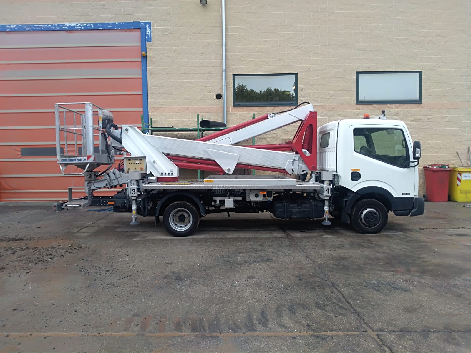 Piattaforma Autocarrata MULTITEL MX 250 2013