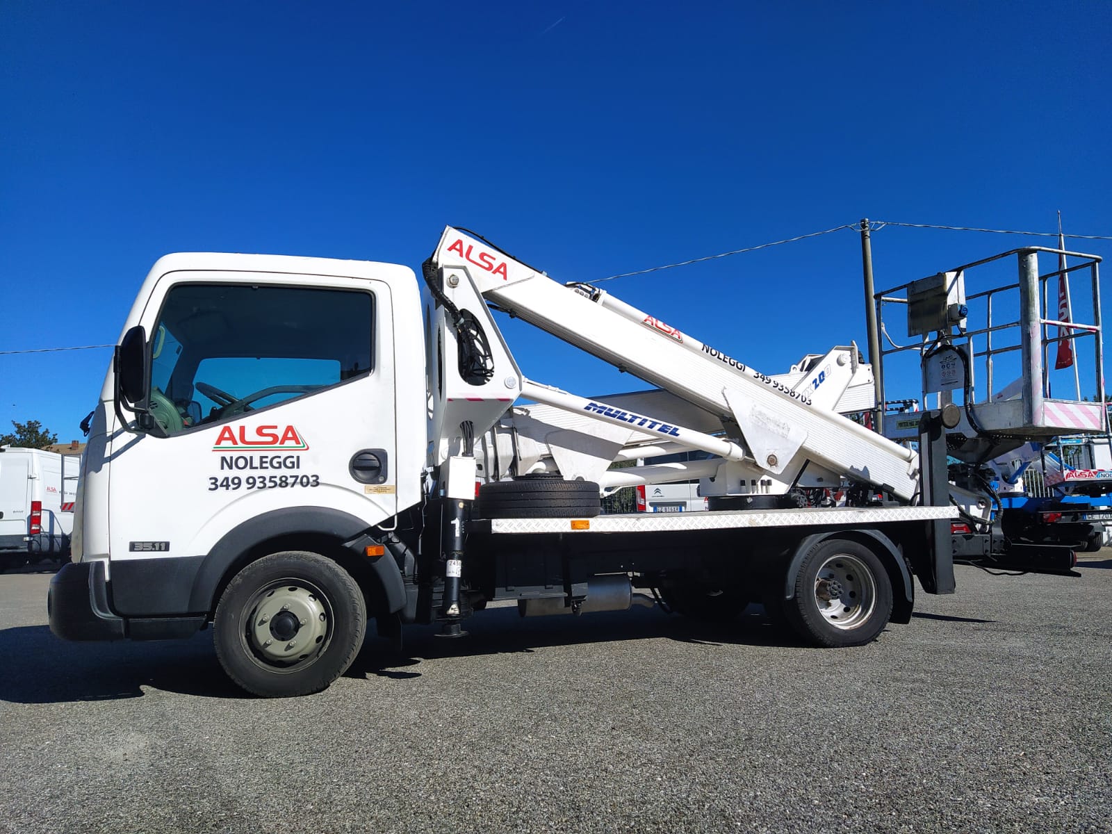 Piattaforma Autocarrata MULTITEL MX200