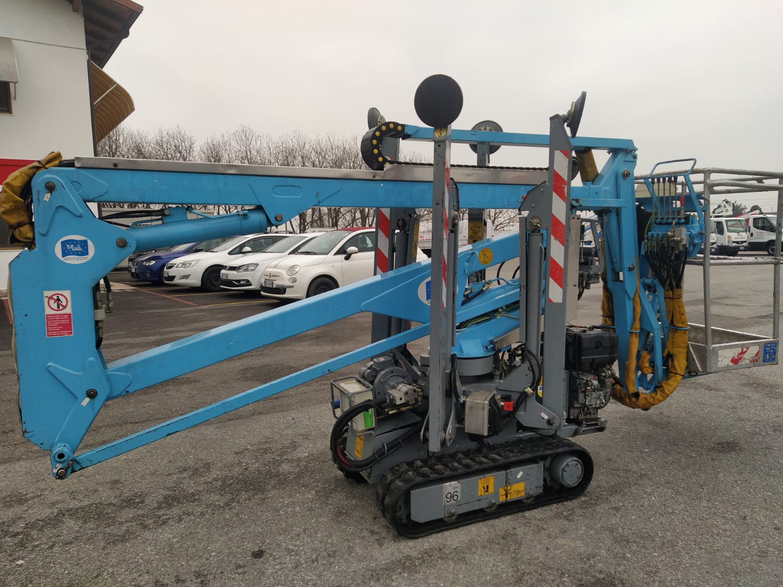 Piattaforma ragno Oil&Steel 12.65