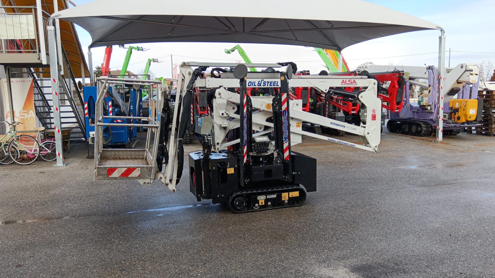 Piattaforma ragno OIL STEEL 14.12 TWIN