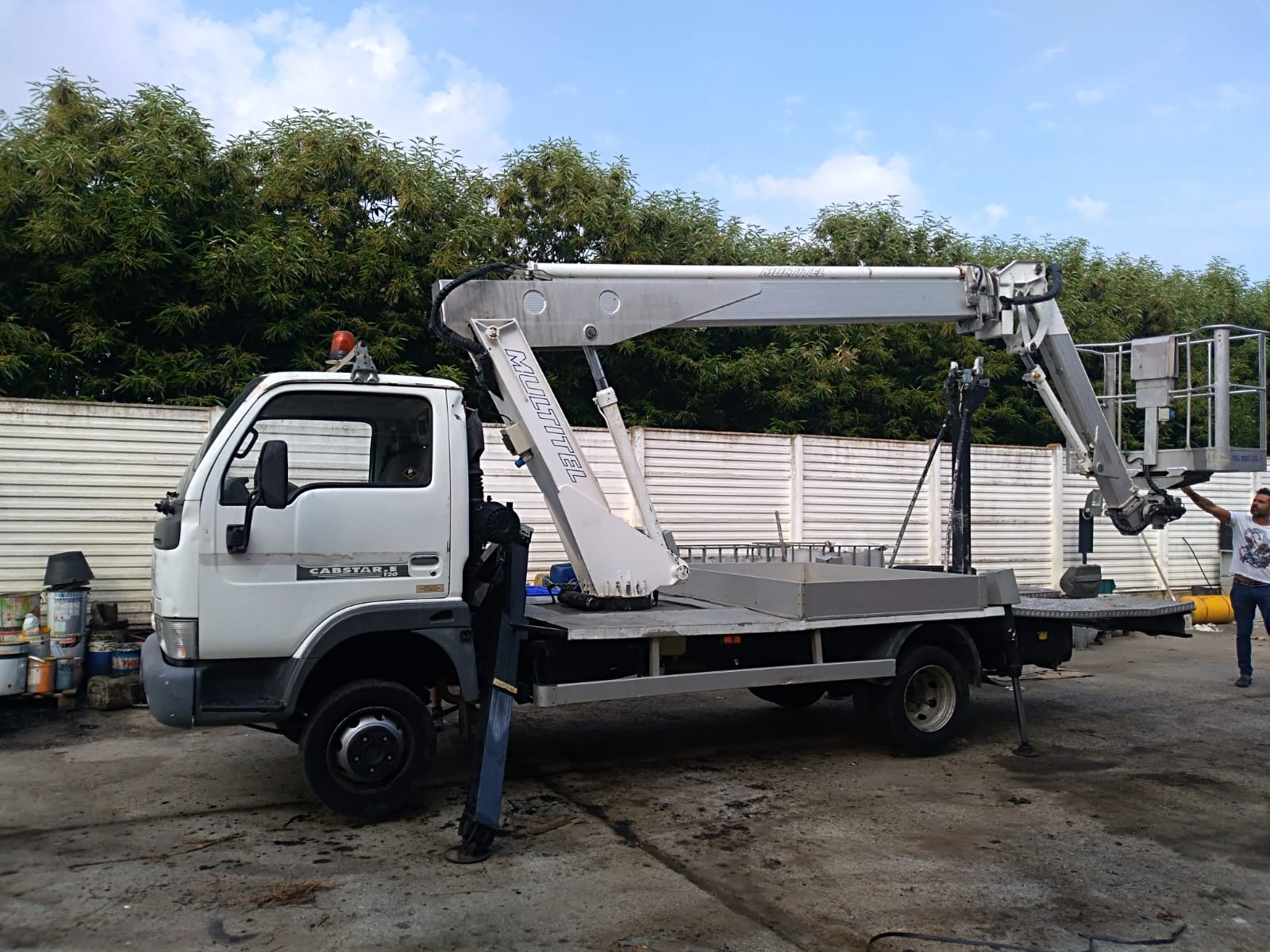 Piattaforma Autocarrata MULTITEL MJ 190