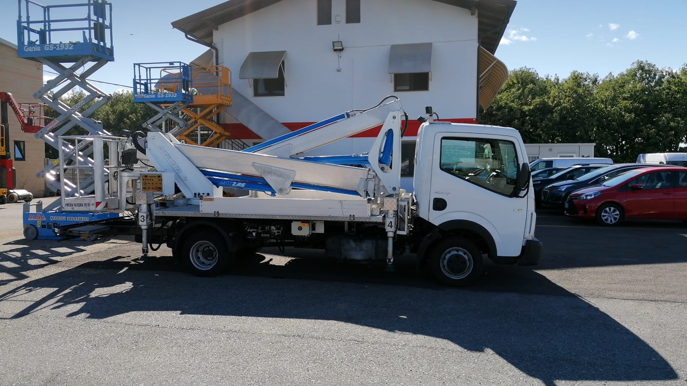 Piattaforma Autocarrata MULTITEL MX235 2012