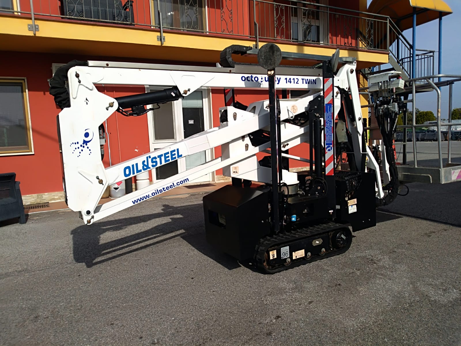PIATTAFORMA RAGNO OIL STEEL 1412 TWIN