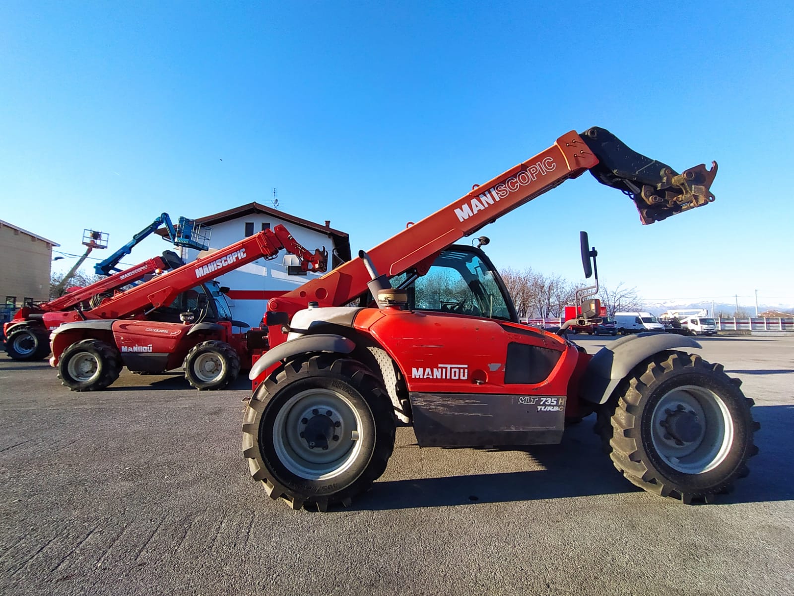 Sollevatore Telescopico MANITOU MLT 735 H 2009